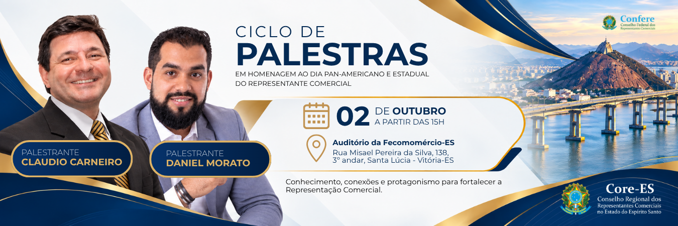 Core-ES | Conselho Regional dos Representantes Comercias no Estado do Espirito Santo