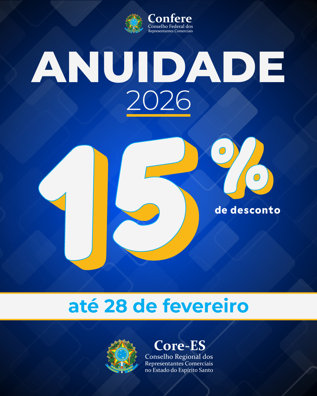 Anuidade 2026 | Core-ES